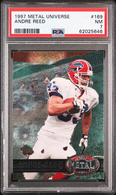1997 Metal Universe Andre Reed #169 card image