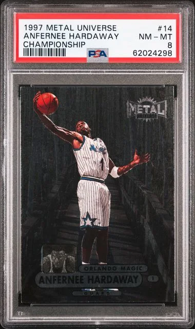 1997 Metal Universe Anfernee Hardaway Championship #14 card image