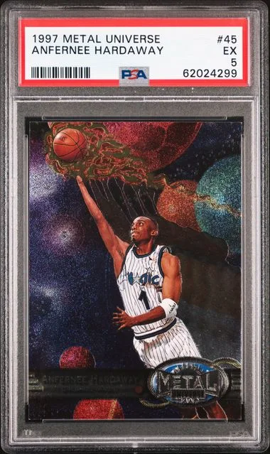 1997 Metal Universe Anfernee Hardaway #45 card image