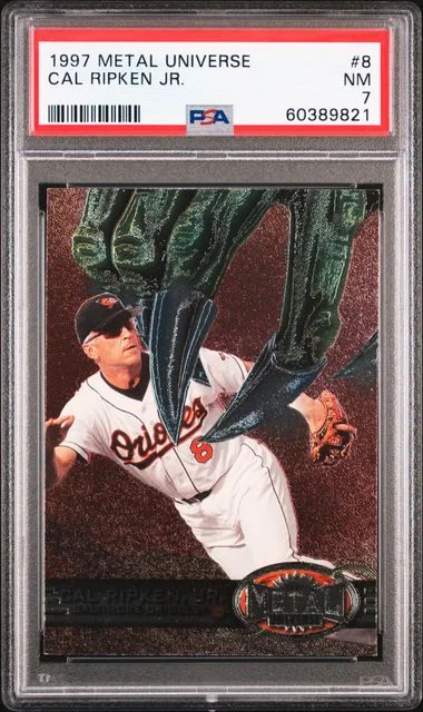 1997 Metal Universe Cal Ripken Jr. #8 card image