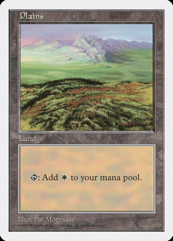 1997 Fifth Edition Plains common #433 common card image