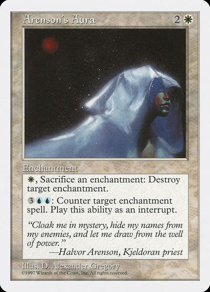 1997 Fifth Edition Arenson's Aura #6 uncommon card image