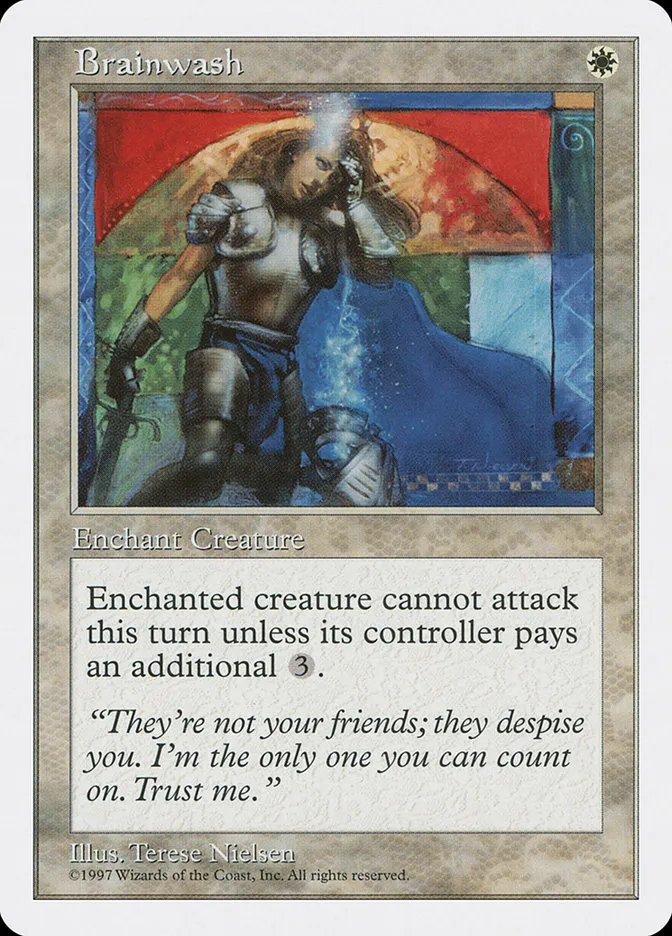 1997 Fifth Edition Brainwash common #13 common card image