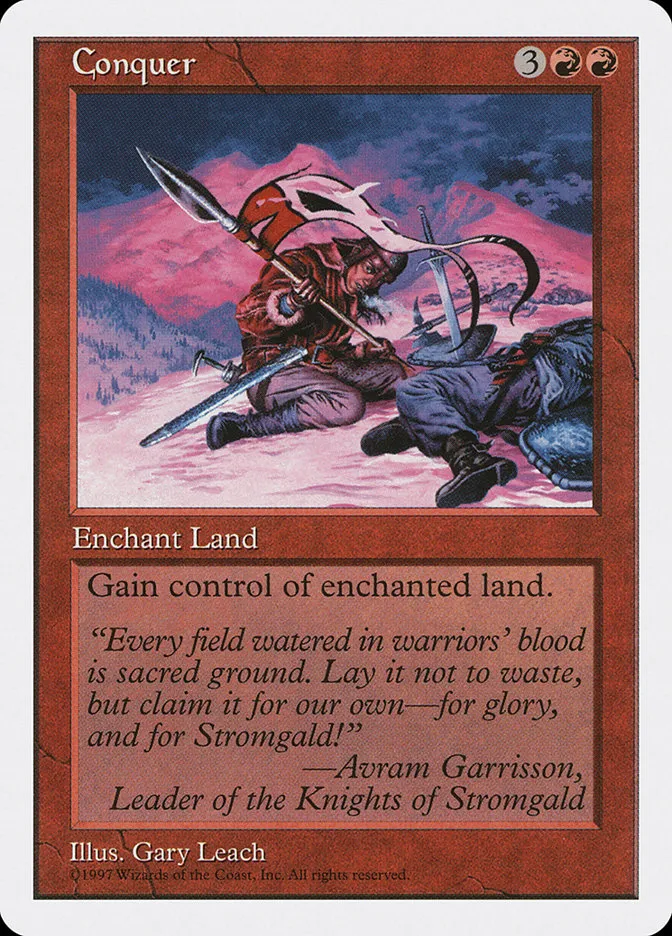 1997 Fifth Edition Conquer uncommon #216 uncommon card image