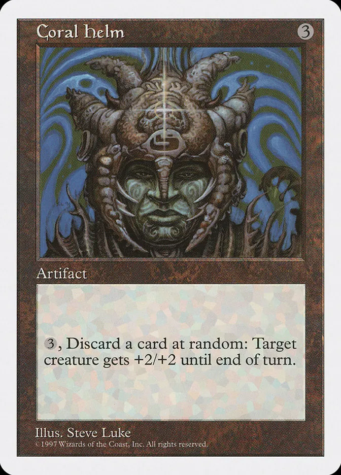 1997 Fifth Edition Coral Helm rare #359 rare card image