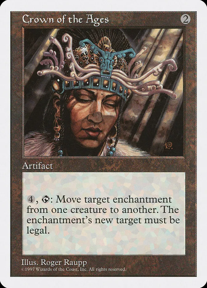 1997 Fifth Edition Crown of the Ages #360 rare card image