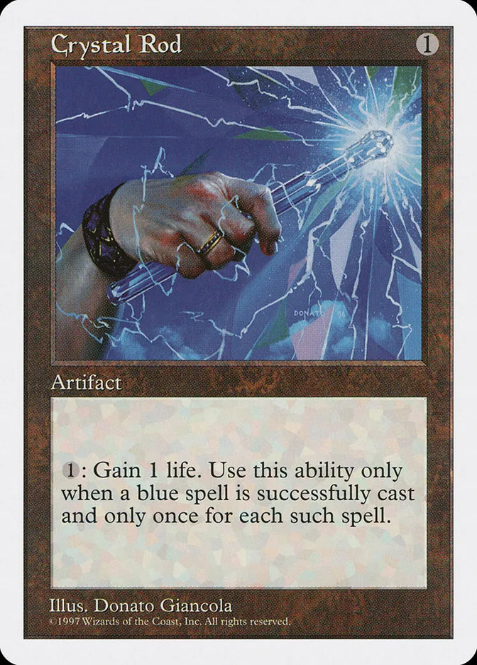 1997 Fifth Edition Crystal Rod uncommon #361 uncommon card image