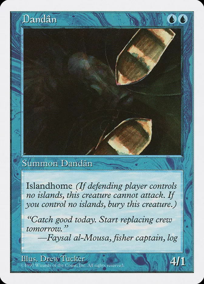1997 Fifth Edition Dandân common #79 common card image