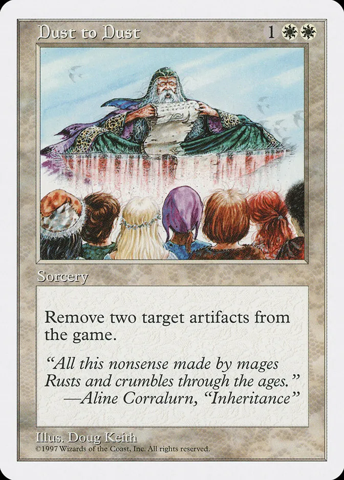 1997 Fifth Edition Dust to Dust uncommon #29 uncommon card image