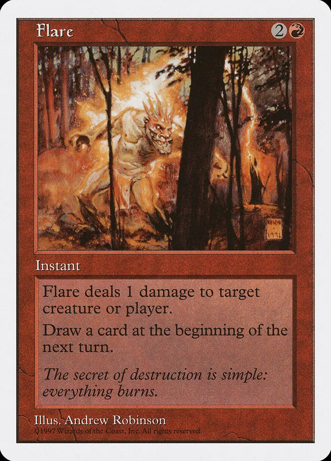 1997 Fifth Edition Flare common #230 common card image