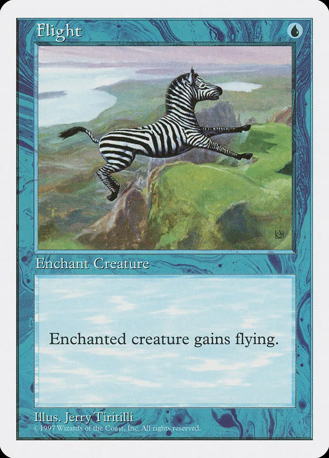 1997 Fifth Edition Flight common #86 common card image