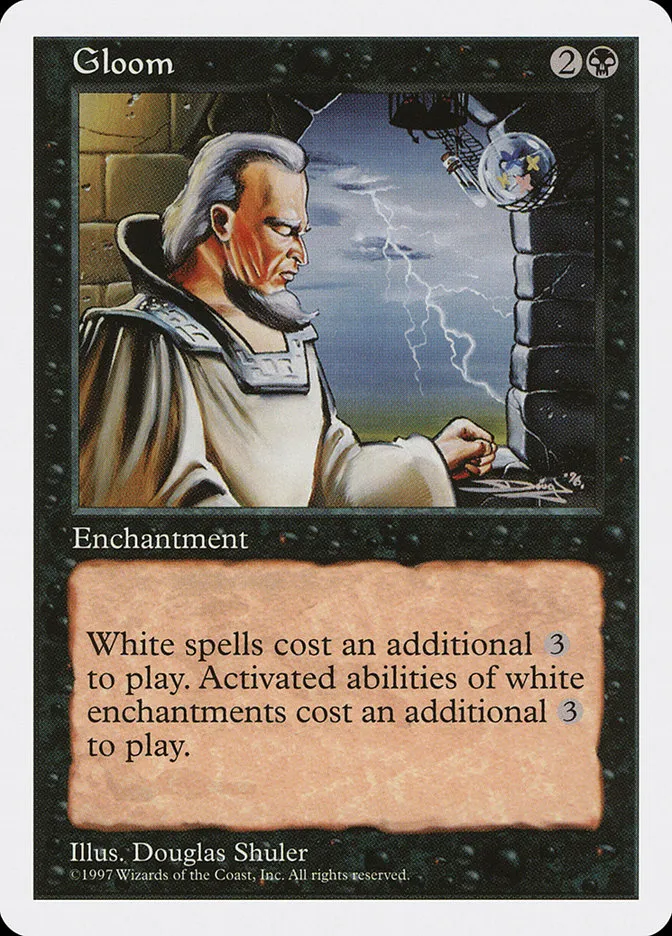 1997 Fifth Edition Gloom uncommon #165 uncommon card image