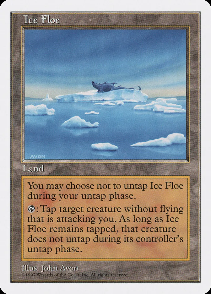 1997 Fifth Edition Ice Floe uncommon #420 uncommon card image