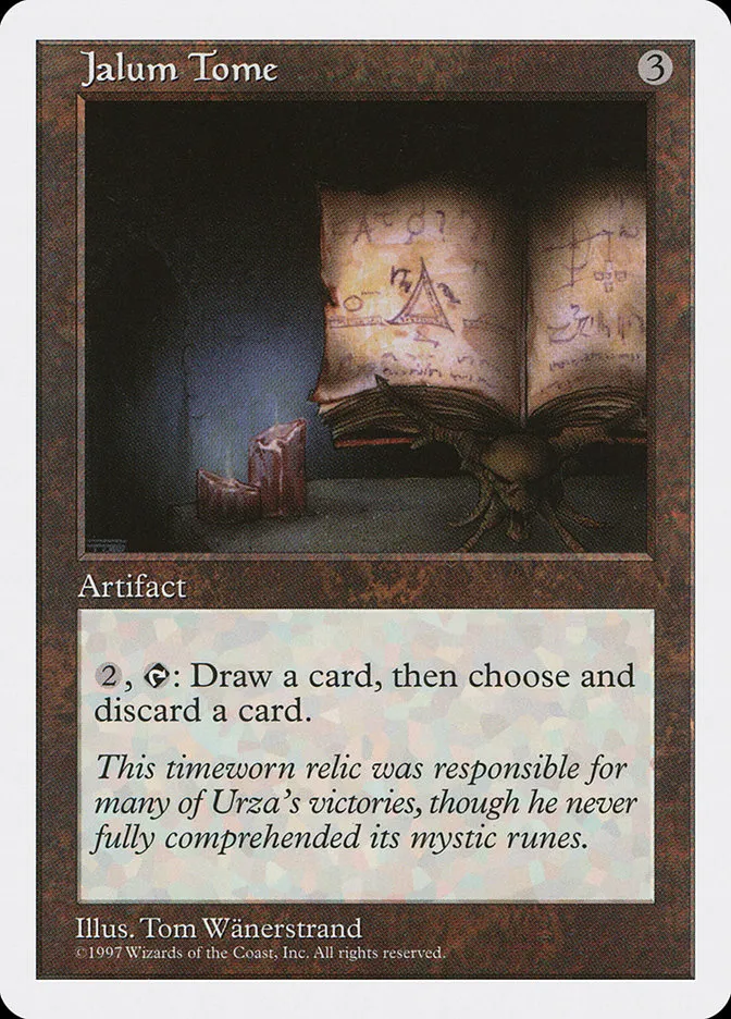 1997 Fifth Edition Jalum Tome rare #382 rare card image