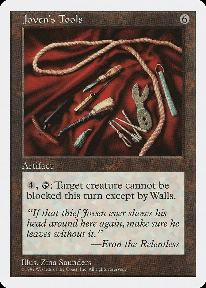 1997 Fifth Edition Joven's Tools uncommon #386 uncommon card image