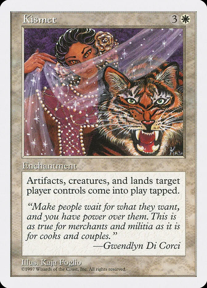 1997 Fifth Edition Kismet uncommon #43 uncommon card image