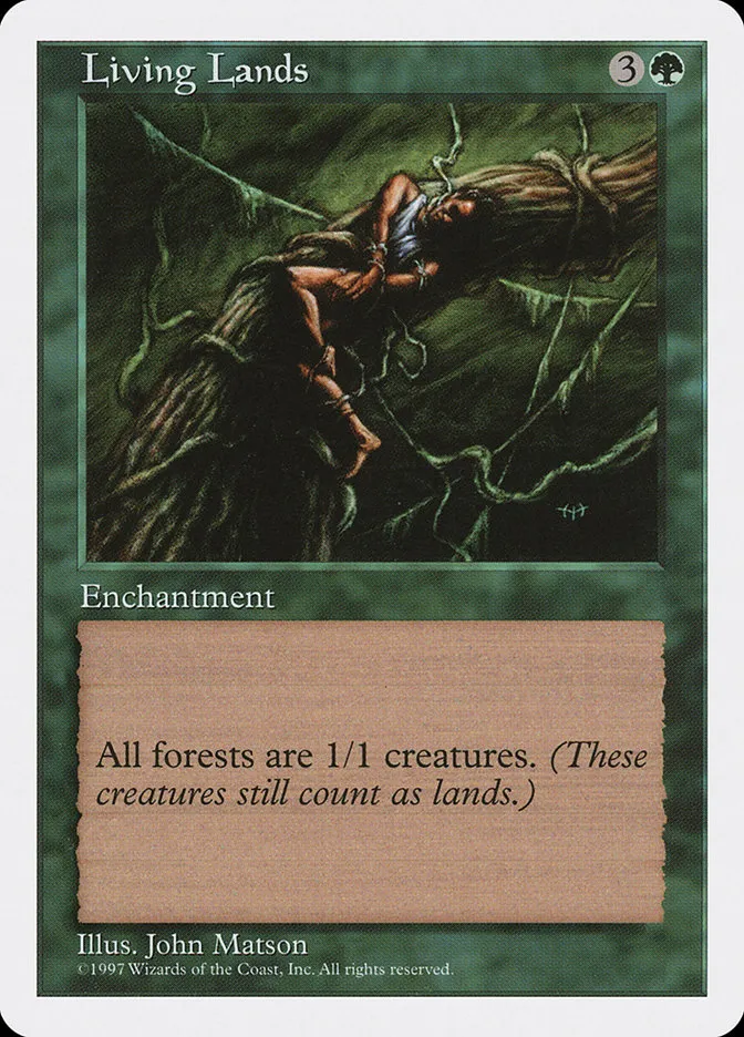 1997 Fifth Edition Living Lands rare #312 rare card image