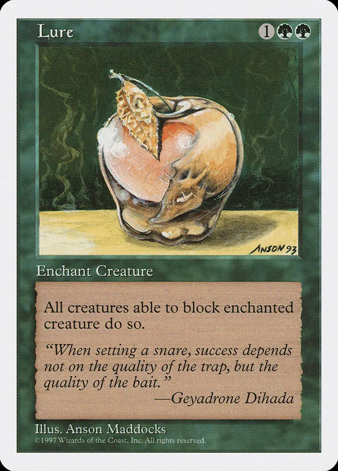 1997 Fifth Edition Lure uncommon #314 uncommon card image