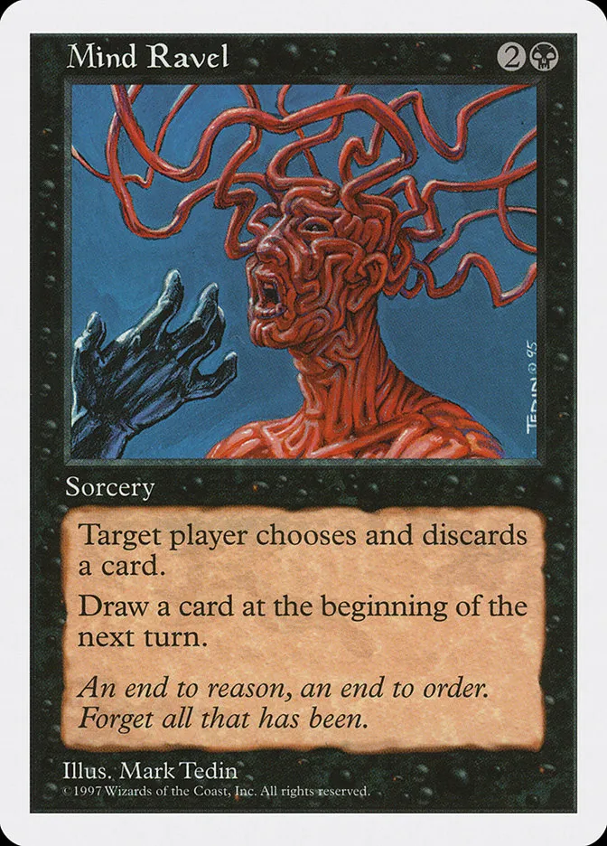 1997 Fifth Edition Mind Ravel common #176 common card image