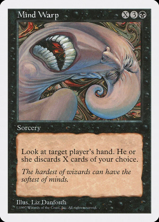 1997 Fifth Edition Mind Warp #177 uncommon card image