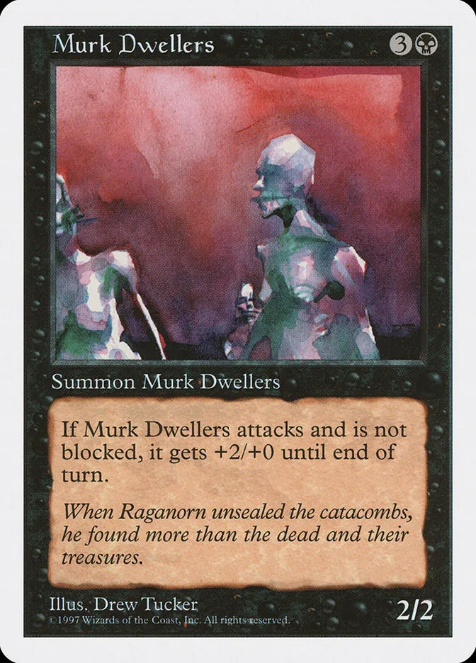 1997 Fifth Edition Murk Dwellers #180 common card image