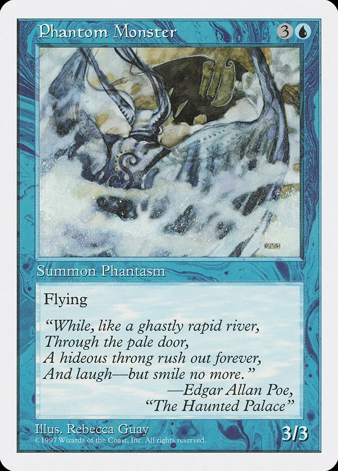 1997 Fifth Edition Phantom Monster uncommon #108 uncommon card image