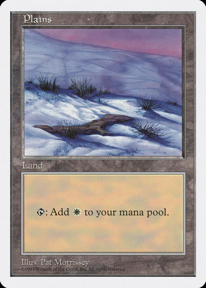 1997 Fifth Edition Plains common #430 common card image