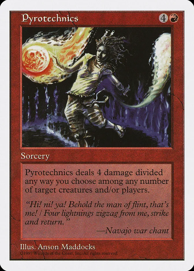 1997 Fifth Edition Pyrotechnics uncommon #263 uncommon card image