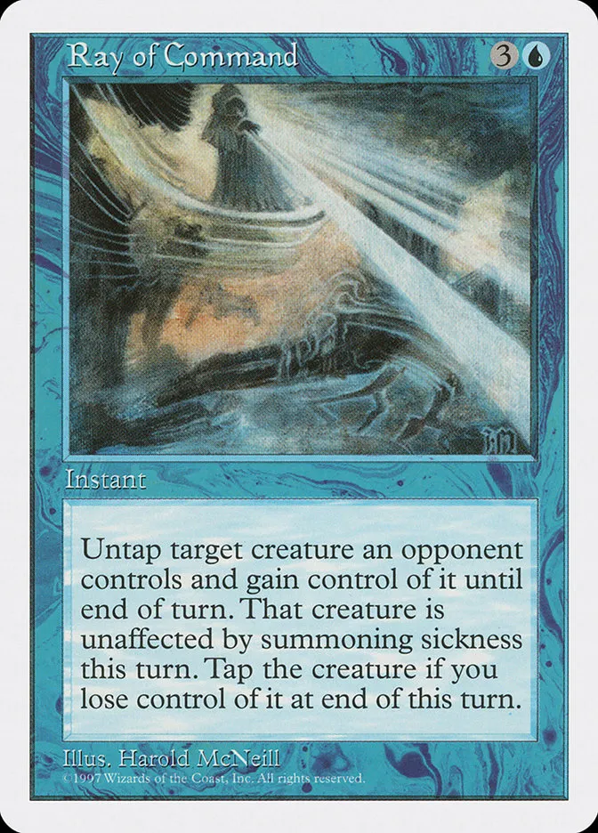 1997 Fifth Edition Ray of Command common #114 common card image
