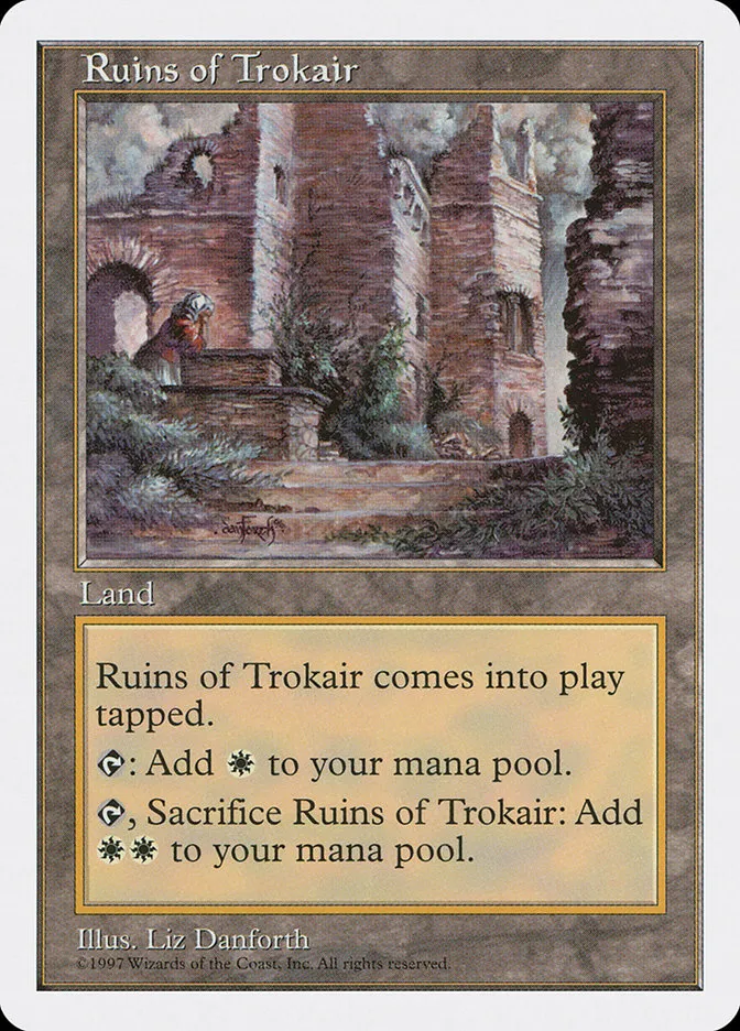 1997 Fifth Edition Ruins of Trokair #422 uncommon card image