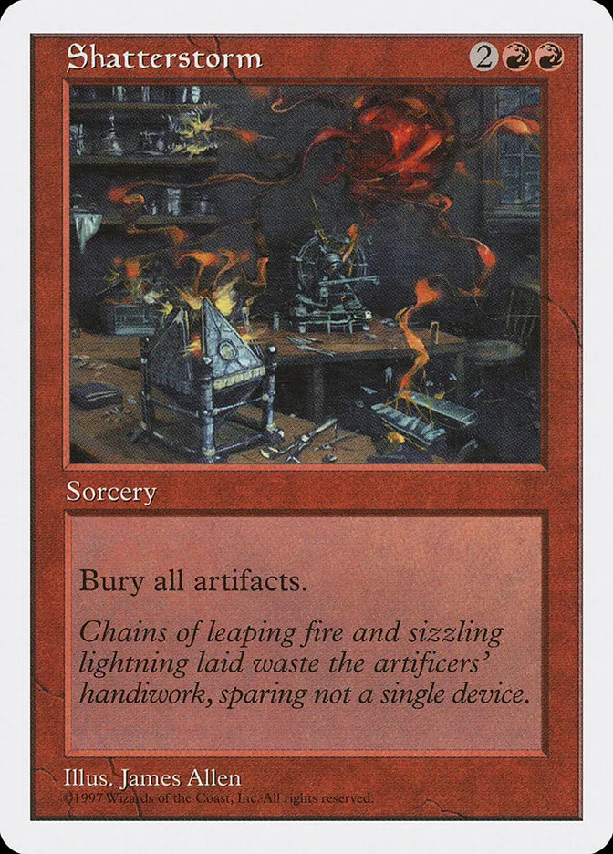 1997 Fifth Edition Shatterstorm uncommon #266 uncommon card image