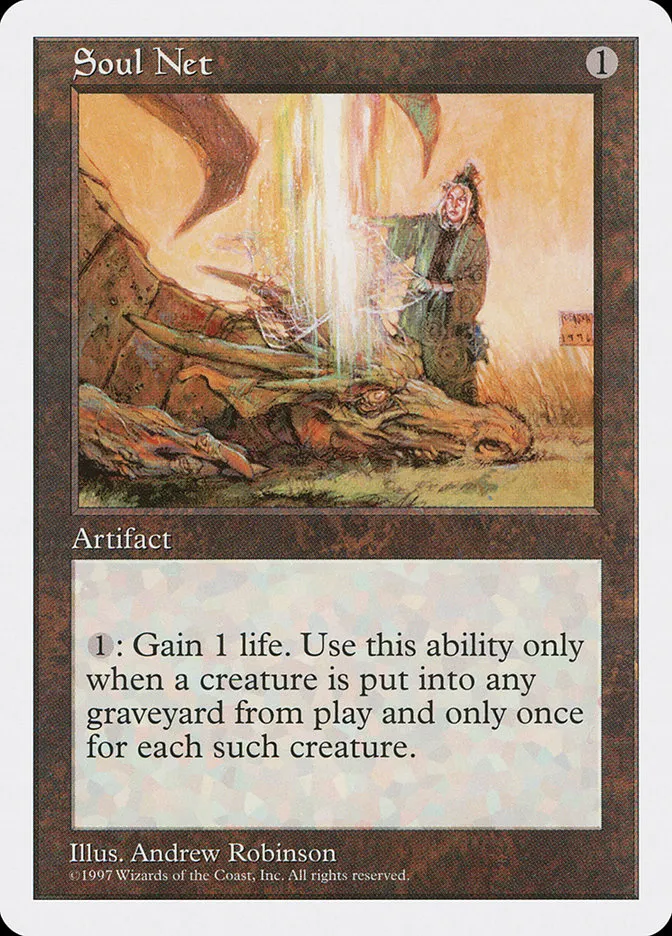 1997 Fifth Edition Soul Net uncommon #400 uncommon card image
