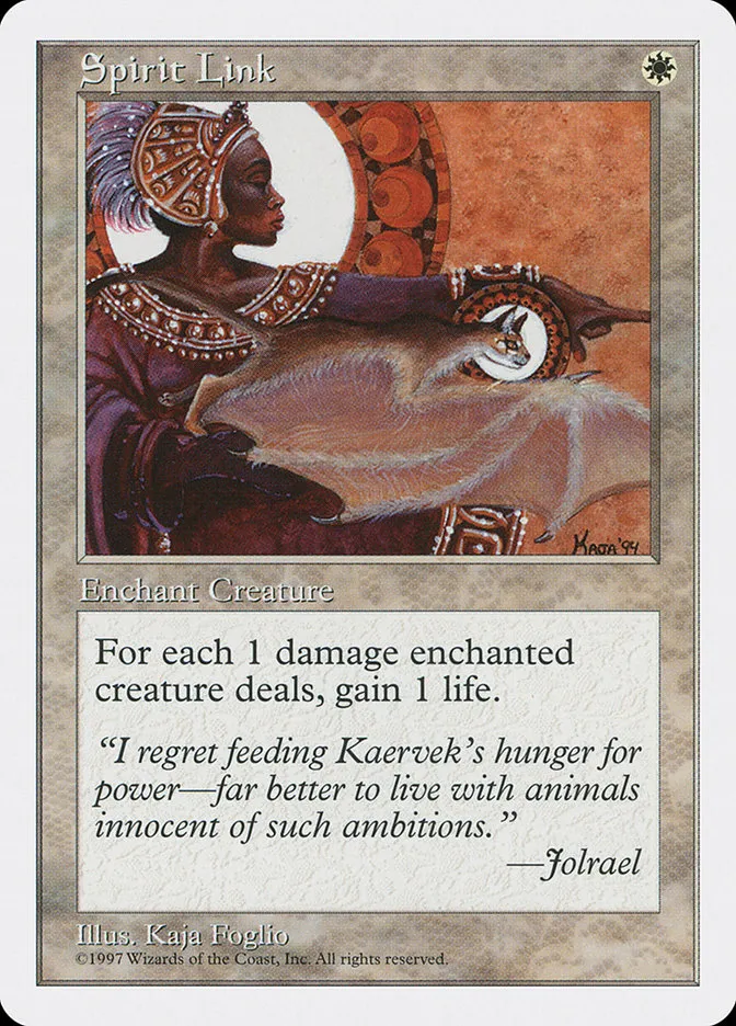1997 Fifth Edition Spirit Link uncommon #64 uncommon card image