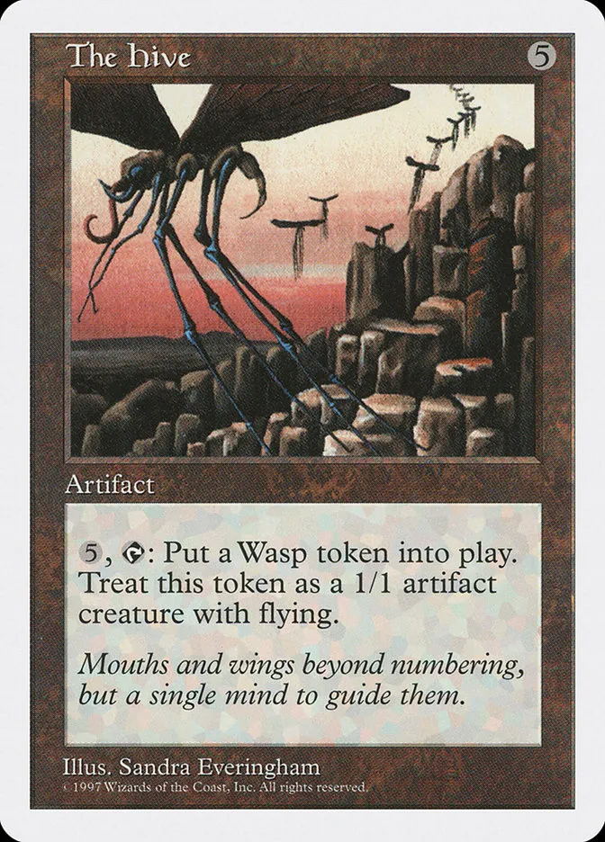1997 Fifth Edition The Hive #402 rare card image