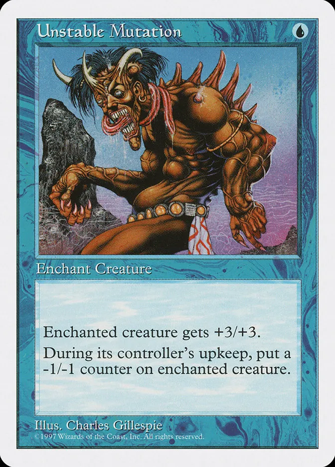 1997 Fifth Edition Unstable Mutation common #131 common card image