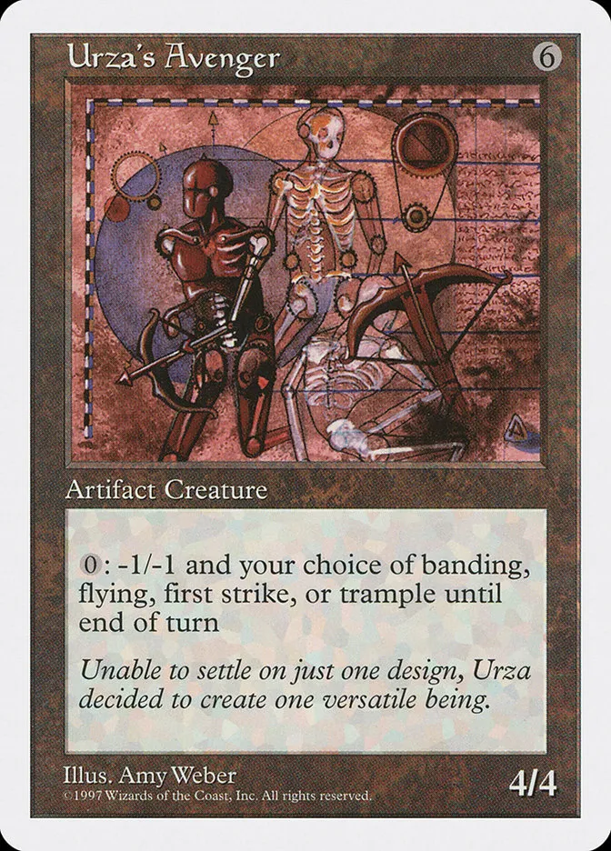 1997 Fifth Edition Urza's Avenger #405 rare card image