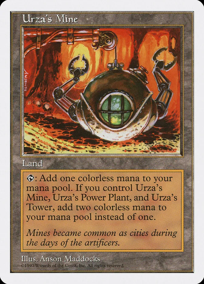 1997 Fifth Edition Urza's Mine common #427 common card image