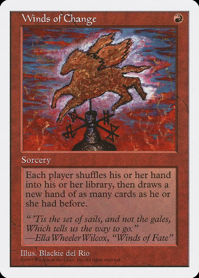 1997 Fifth Edition Winds of Change #275 rare card image