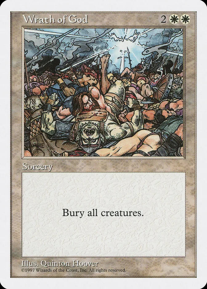 1997 Fifth Edition Wrath of God #69 rare card image