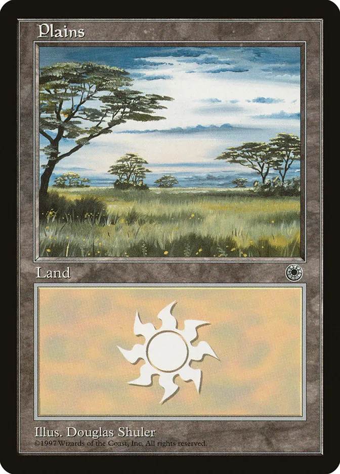 1997 Portal Plains common #197 common card image