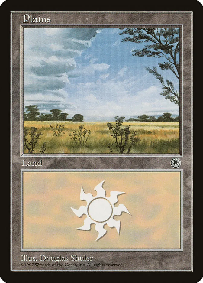 1997 Portal Plains common #199 common card image