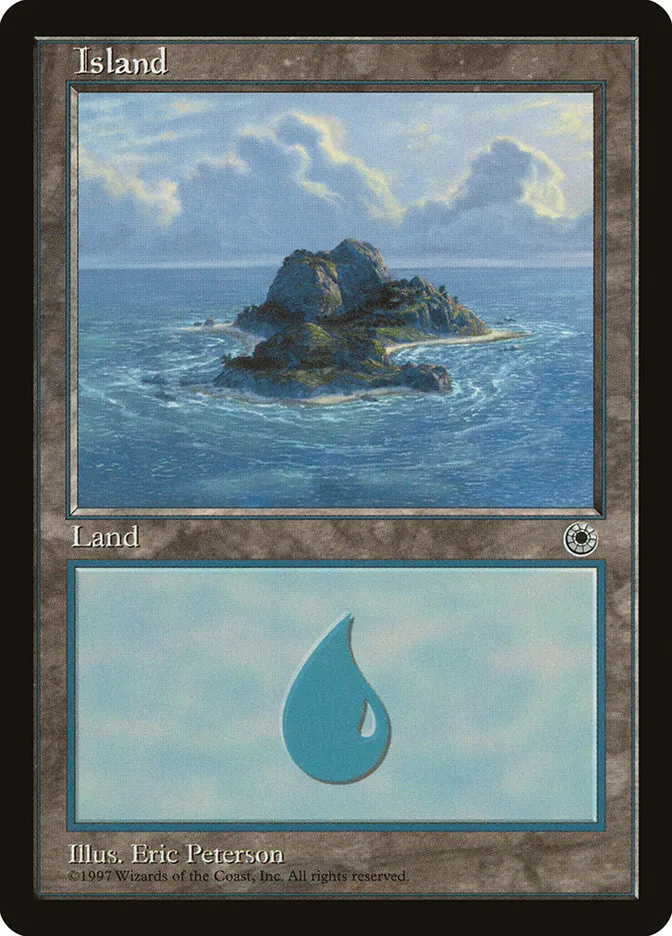 1997 Portal Island common #202 common card image