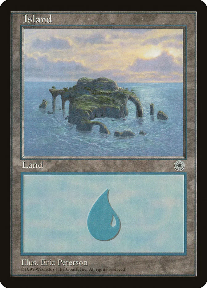 1997 Portal Island #203 common card image