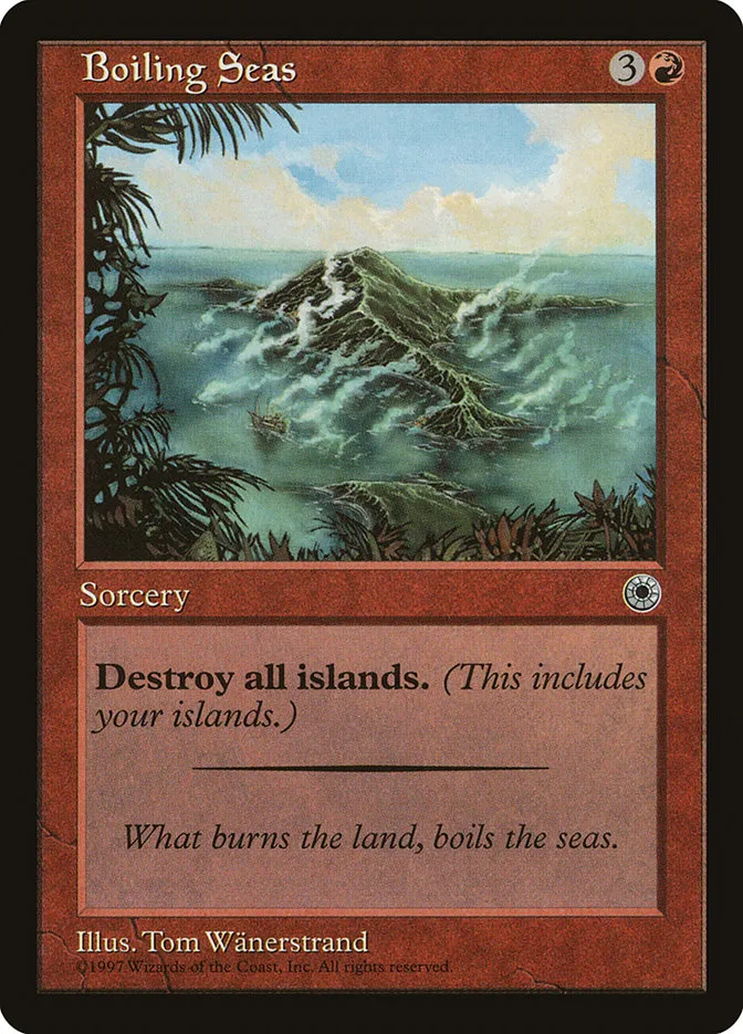 1997 Portal Boiling Seas uncommon #119 uncommon card image