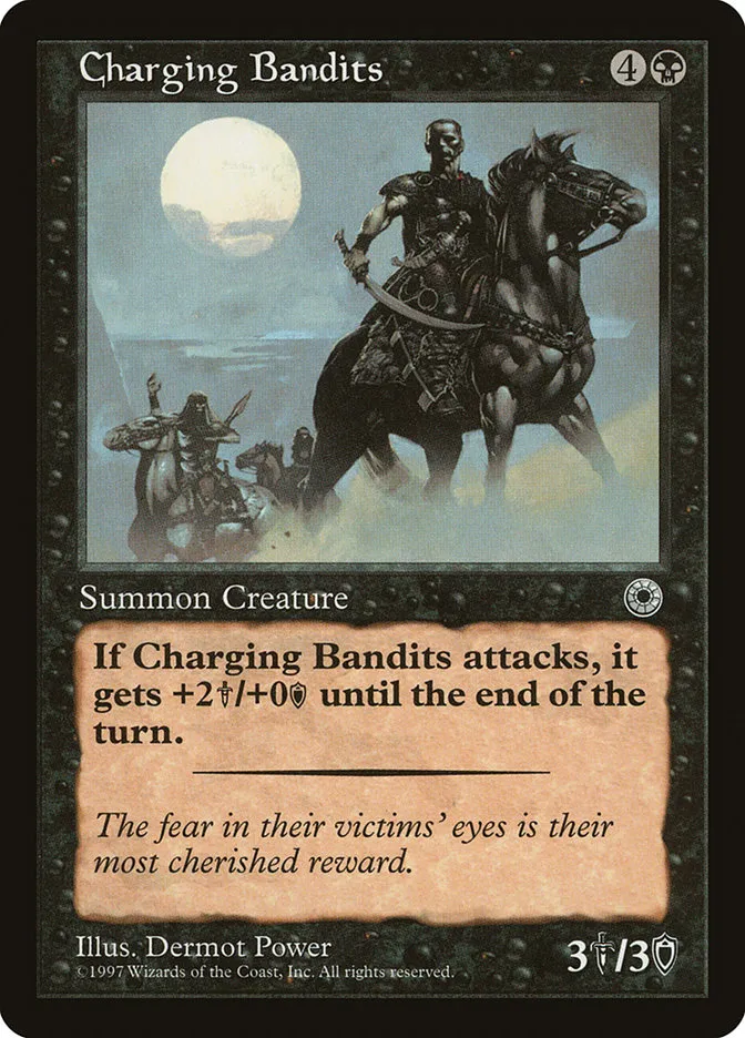 1997 Portal Charging Bandits uncommon #84 uncommon card image