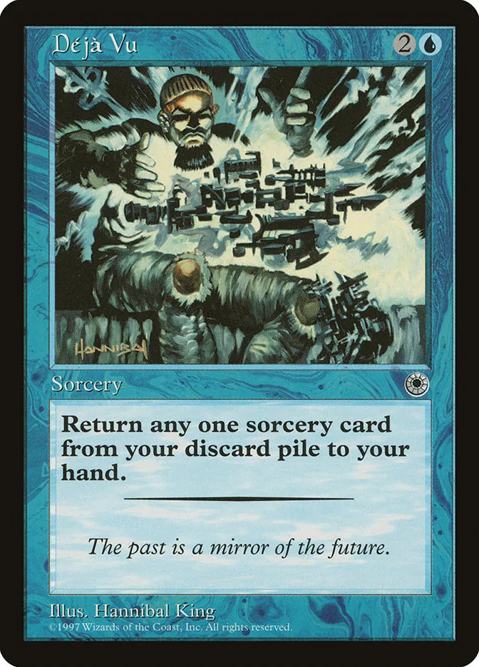 1997 Portal Déjà Vu common #53 common card image