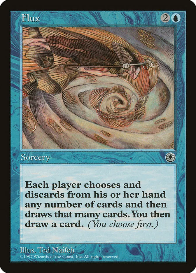 1997 Portal Flux uncommon #55 uncommon card image