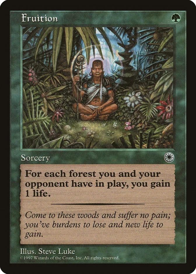 1997 Portal Fruition common #166 common card image