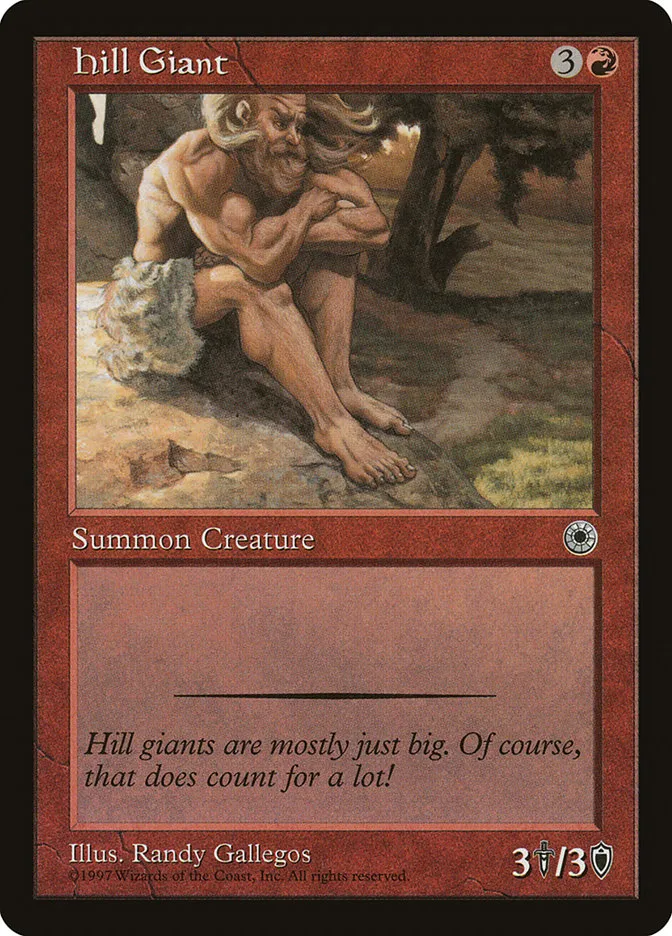 1997 Portal Hill Giant common #133 common card image