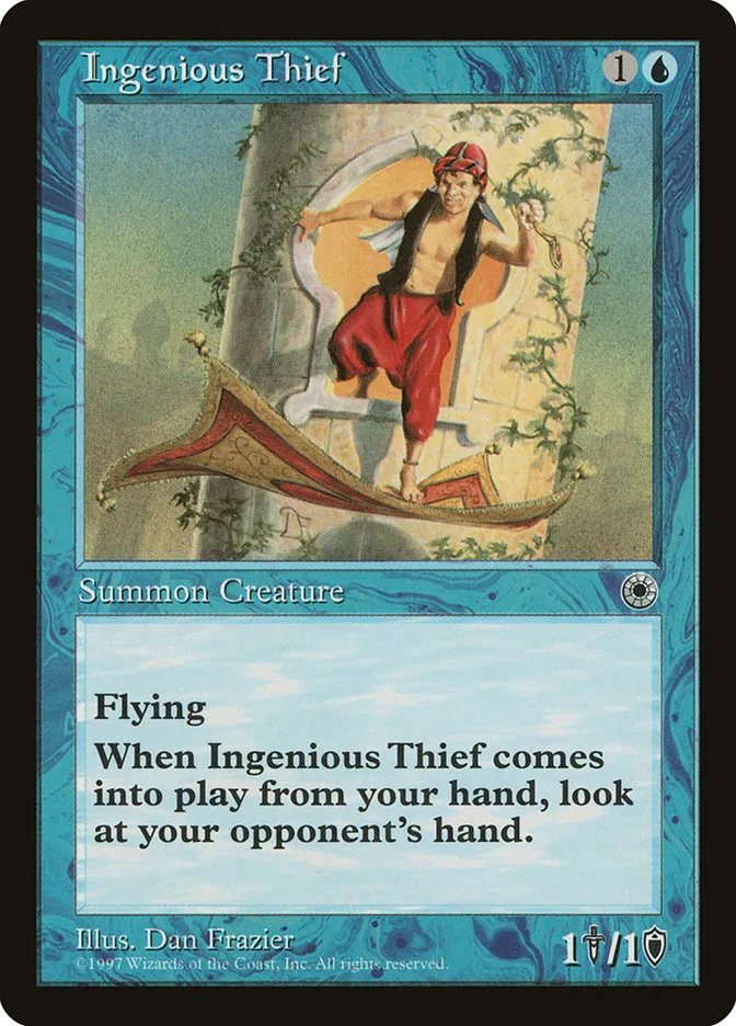 1997 Portal Ingenious Thief uncommon #58 uncommon card image